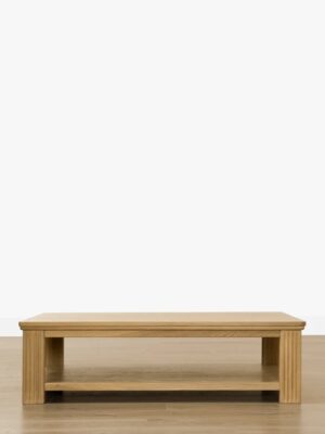 Ashton Oak Coffee Table – Natural Solid Oak Finish