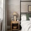 Marina Nightstand - Rounded Form & Brass Detail 5 Marina Nightstand – Rounded Form & Brass Detail