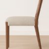 Aria Dining Chair – Walnut | Woven Rope Backrest
