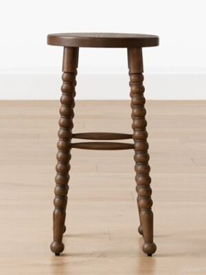 Ashford Counter Stool – Dark Wood Texture