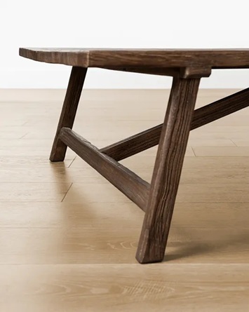 Aspen Coffee Table – Dark Walnut Finish