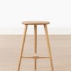 Baxter Counter Stool – Natural Solid Oak Finish