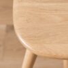 Baxter Counter Stool – Natural Solid Oak Finish