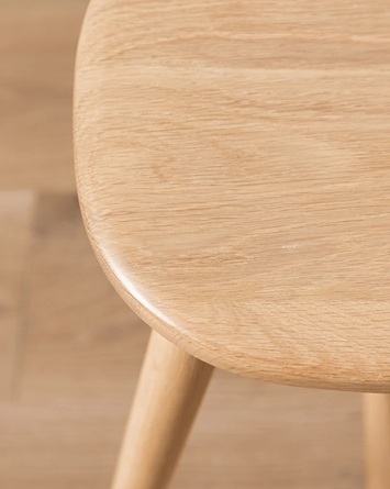 Baxter Counter Stool – Natural Solid Oak Finish
