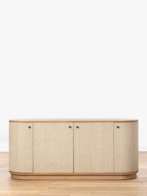 Beaumont Sideboard – Linen Finish | Oak Trim