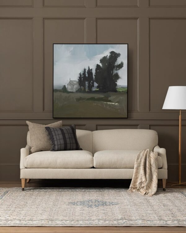 Clara Sofa – Natural Linen Blend