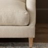 Clara Sofa – Natural Linen Blend