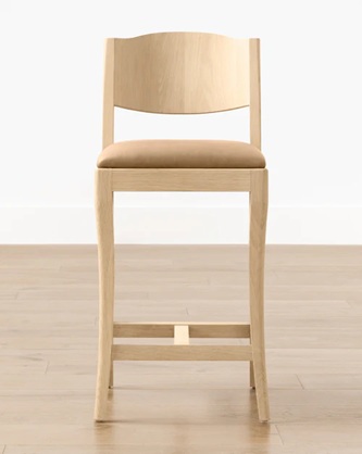 Nile Counter Stool – Bleached Oak