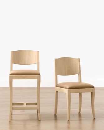 Nile Counter Stool – Bleached Oak