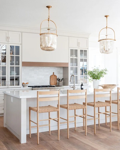 Oslo Counter Stool – Natural Oak | Woven Seat