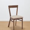 Crosby Dining Chair – Modern Walnut | Padded Seat
