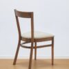 Crosby Dining Chair – Modern Walnut | Padded Seat