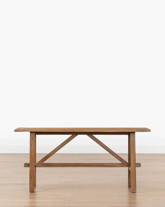 Dalton Console Table – Natural Oak Finish