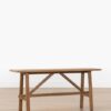 Dalton Console Table – Natural Oak Finish