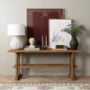 Dover Console Table – Natural Oak Finish