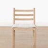 June Dining Chair – Natural Oak | Fabric Cushion