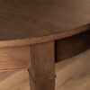 Kimora Extension Dining Table – Walnut Finish | Rounded Edges