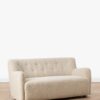 Liana Sofa – Cream Bouclé Upholstery