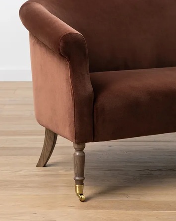 mila-sofa-velvet-cocoa-upholstery2 Mila Sofa – Velvet Cocoa Upholstery