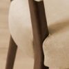 Monaco Dining Chair – Walnut Frame | Camel Velvet Upholstery