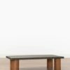 Orion Coffee Table – Charcoal Stone Top | Walnut Base