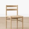 Oslo Dining Chair – Natural Oak | Woven Seat