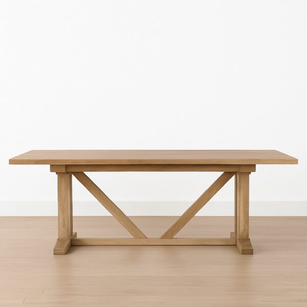 portland-dining-table-solid-oak-cross-frame.1 Portland Dining Table – Solid Oak Cross Frame