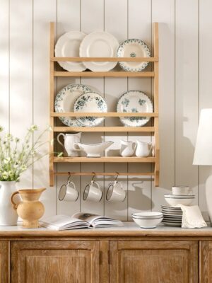 Riga Wall Rack – Oak Frame