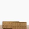 Sorrento Sideboard – Natural Oak Geometric Design