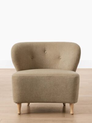 Talia Lounge Chair – Contemporary Form | Button Tufting