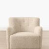 Talia Lounge Chair – Textured Bouclé | Modern Form