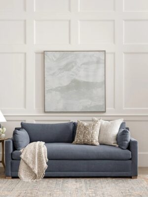 Vuti Sofa – Midnight Blue Linen Blend