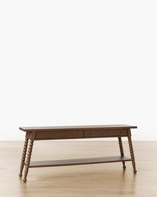Woodland Entry Console Table – Dark Oak Finish