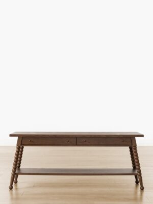 Woodland Entry Console Table – Dark Oak Finish
