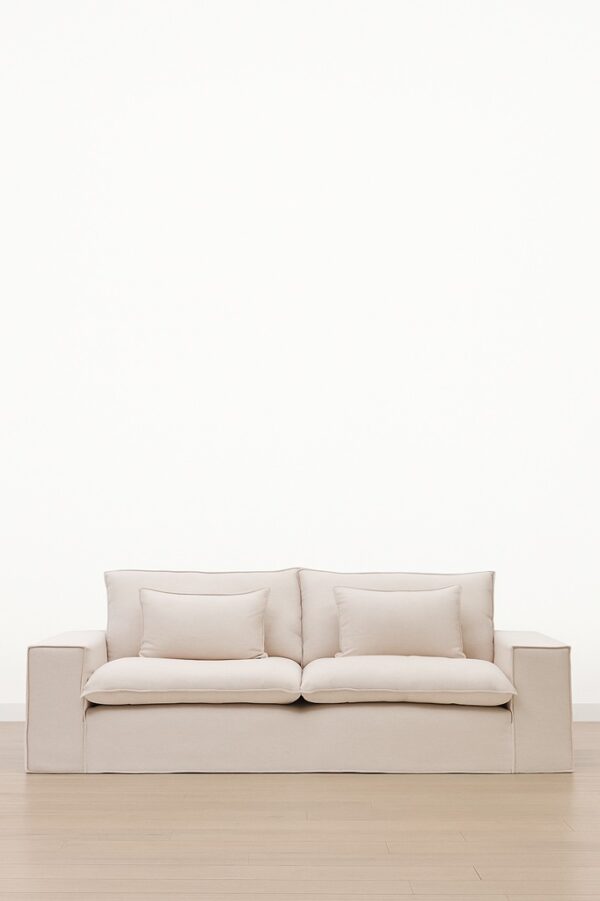 Cavana Sofa – Natural Linen Blend