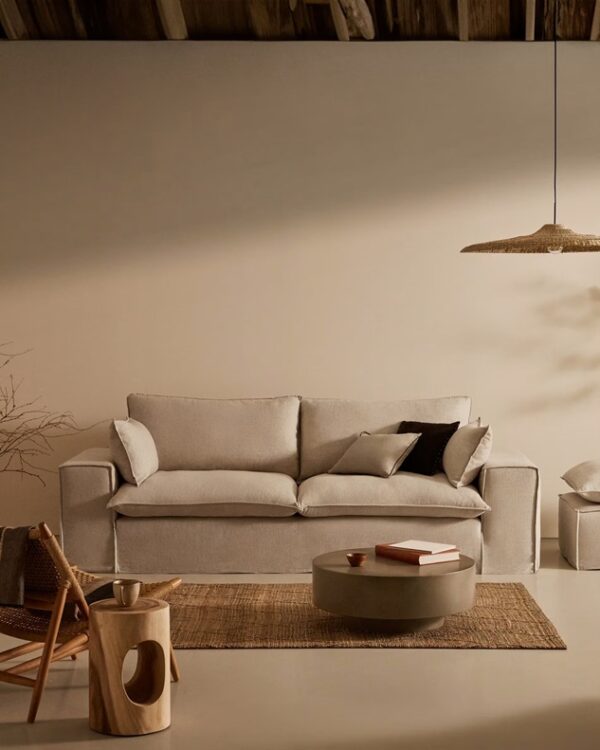 Cavana Sofa – Natural Linen Blend