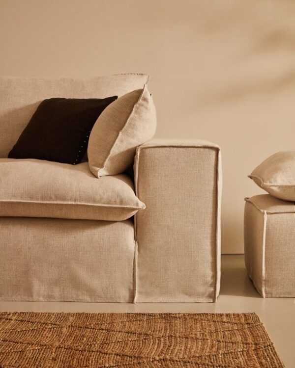 Cavana Sofa – Natural Linen Blend
