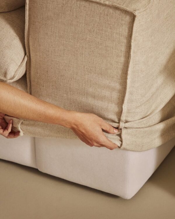 Cavana Sofa – Natural Linen Blend