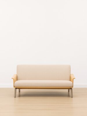 Samora Sofa – Natural Wood Frame