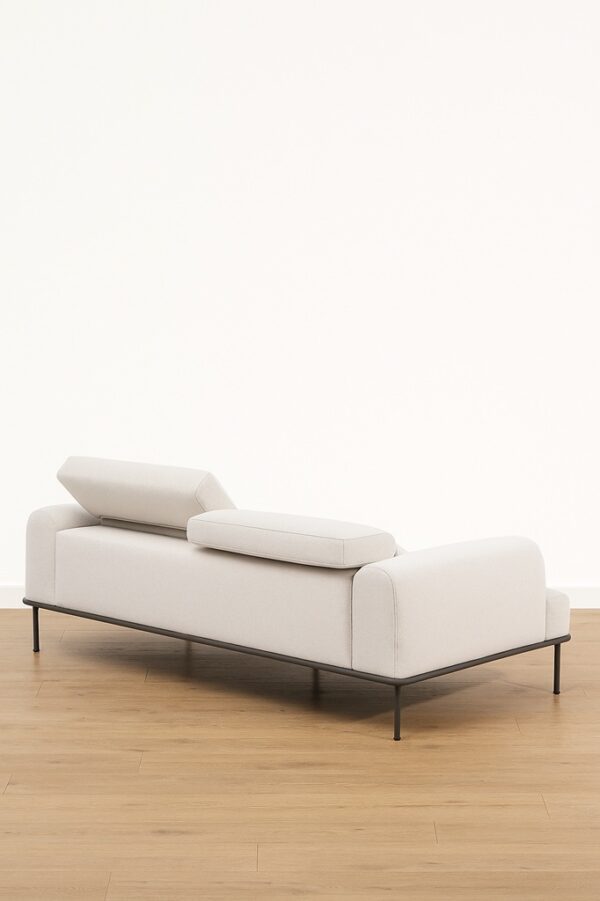 Delmar 3-Seater Sofa – Sandstone Fabric