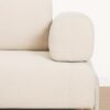 Deluna Chaise Lounge – Natural Cream Upholstery