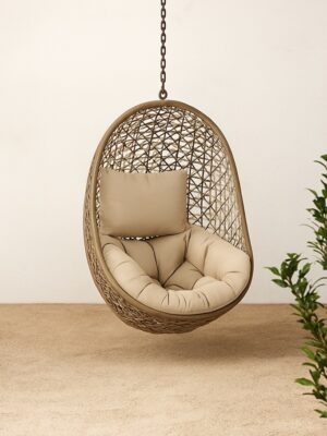 Amora Hanging Chair – Natural Woven