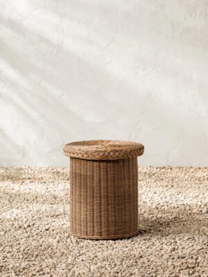 craft-city-solara-outdoor-side-table-handwoven-rattan-natural-weave-south-africa1 Solara Outdoor Side Table – Handwoven Rattan | Natural Weave Finish