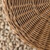 Solara Outdoor Bar Cart – Handwoven Rattan | Natural Weave Finish