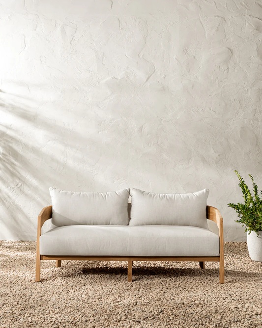 kiona-outdoor-sofa-solid-teak-linen-blend1 Kiona Outdoor Sofa – Solid Teak | Linen Blend