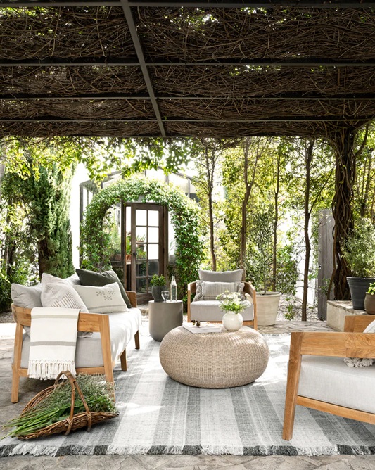 kiona-outdoor-sofa-solid-teak-linen-blend2 Kiona Outdoor Sofa – Solid Teak | Linen Blend