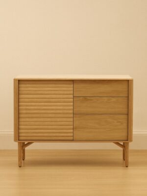 Levante Solid Wood Sideboard – 105×85 cm