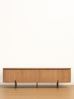 Lucia TV Stand – Warm Oak Finish