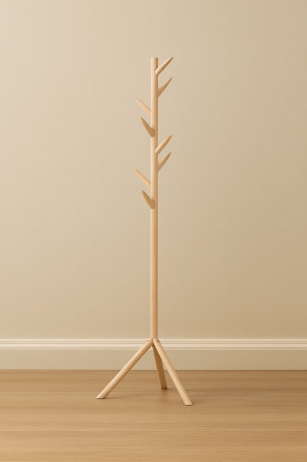 Luma Natural Timber Coat Stand