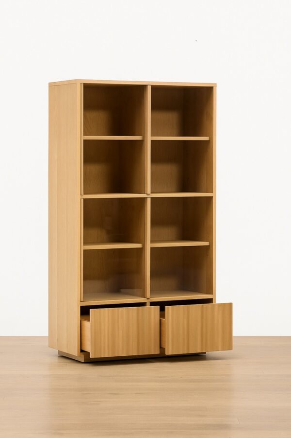 melqui-display-cabinet-light-oak-finish3 Melqui Display Cabinet – Light Oak Finish